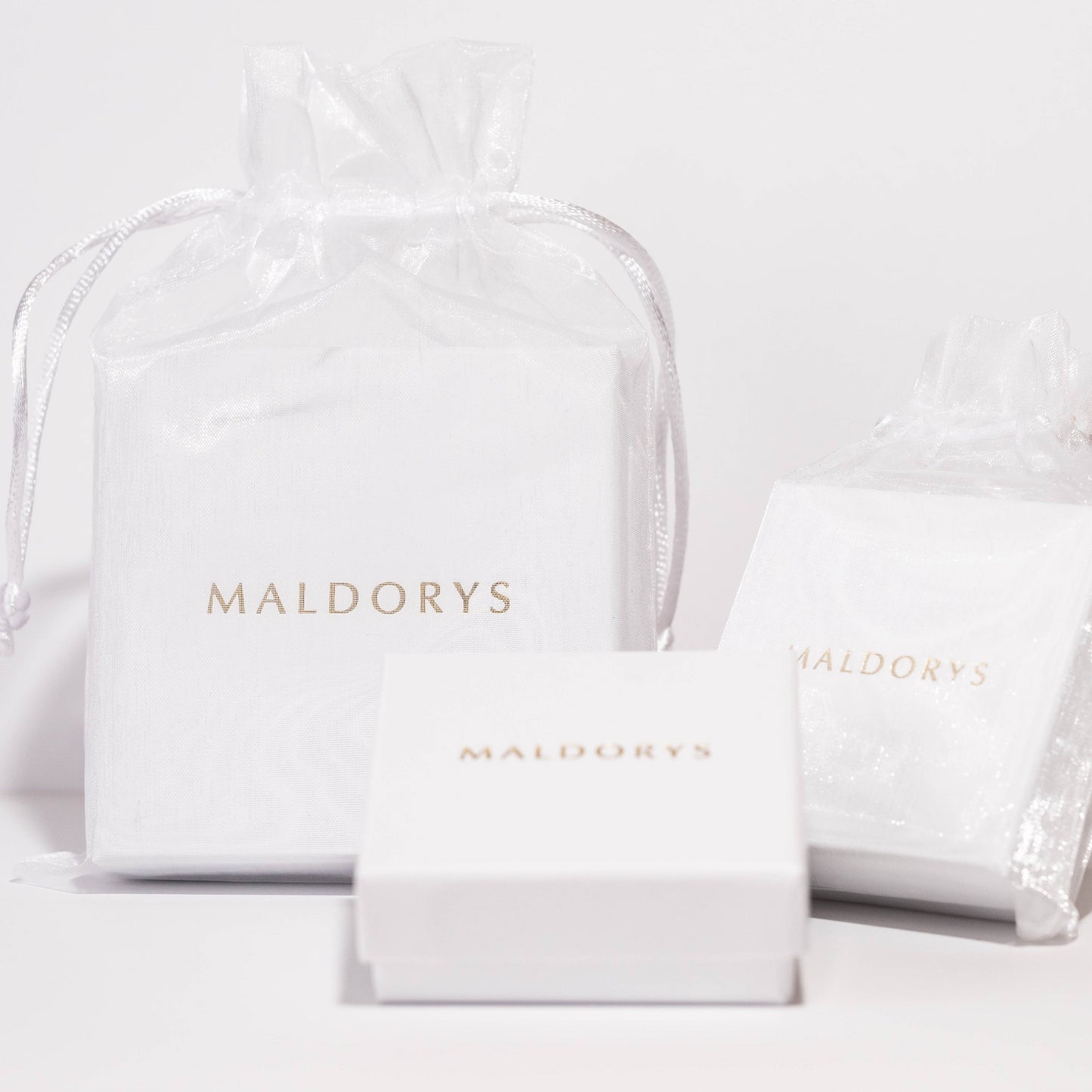 Sinai Chalcedony Square Earrings