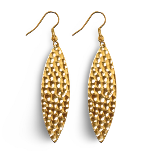 Navette Medium Dangle Earrings