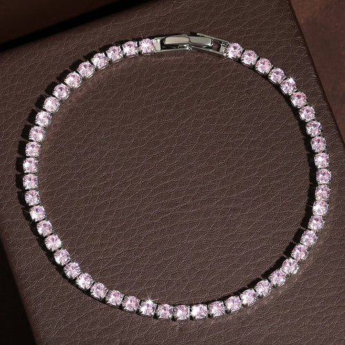 Fashion Zirconia Tennis Bracelet For Women Crystal Charm Designer