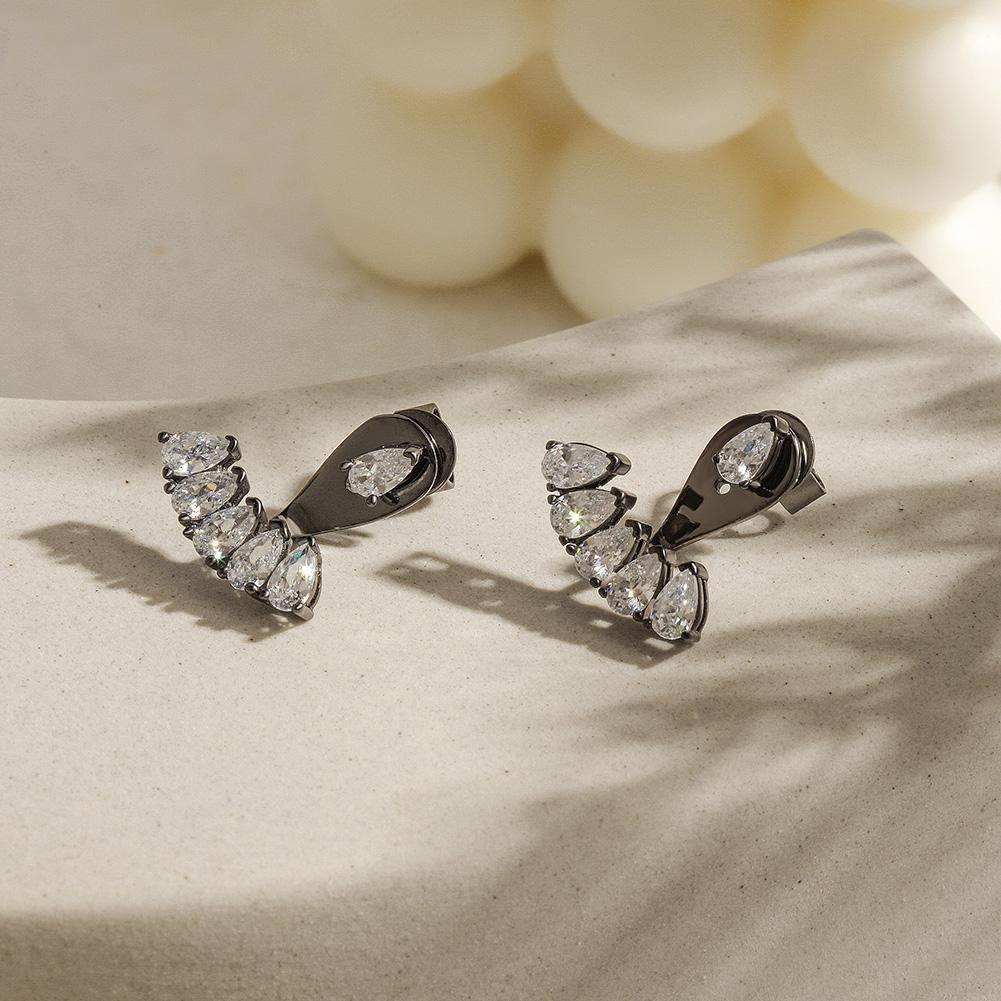 PAVÉ EAR JACKET EARRINGS