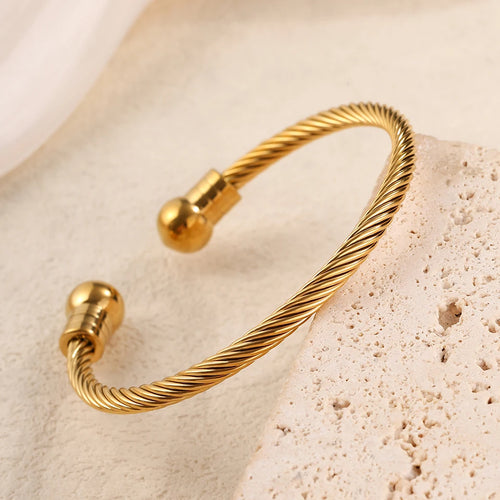 RAKOL 2025 New Retro Romantic Love Stainless Steel Bracelet Set Is