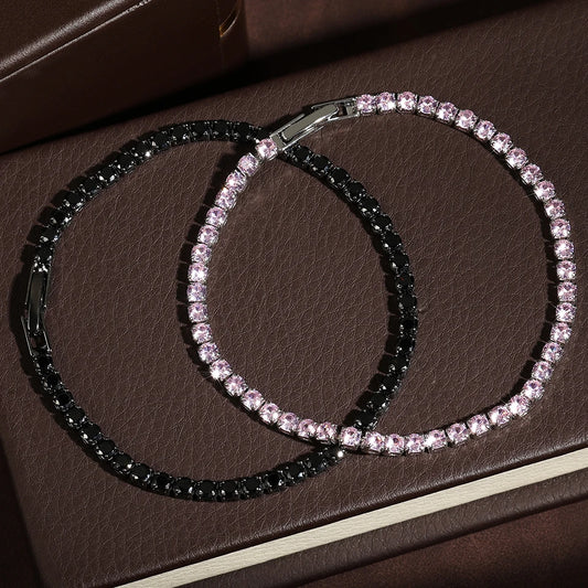 Fashion Zirconia Tennis Bracelet For Women Crystal Charm Designer